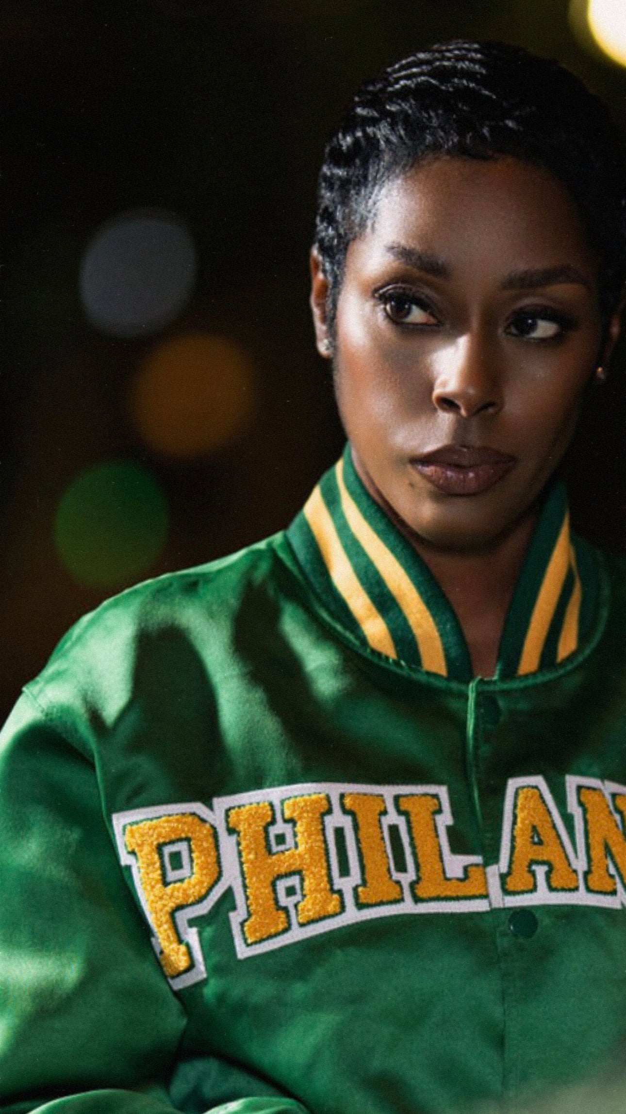 Philander Satin Unisex Varsity