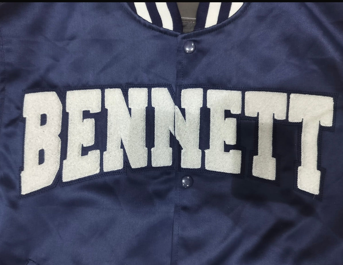 Bennett Signature Varsity  Satin Jacket