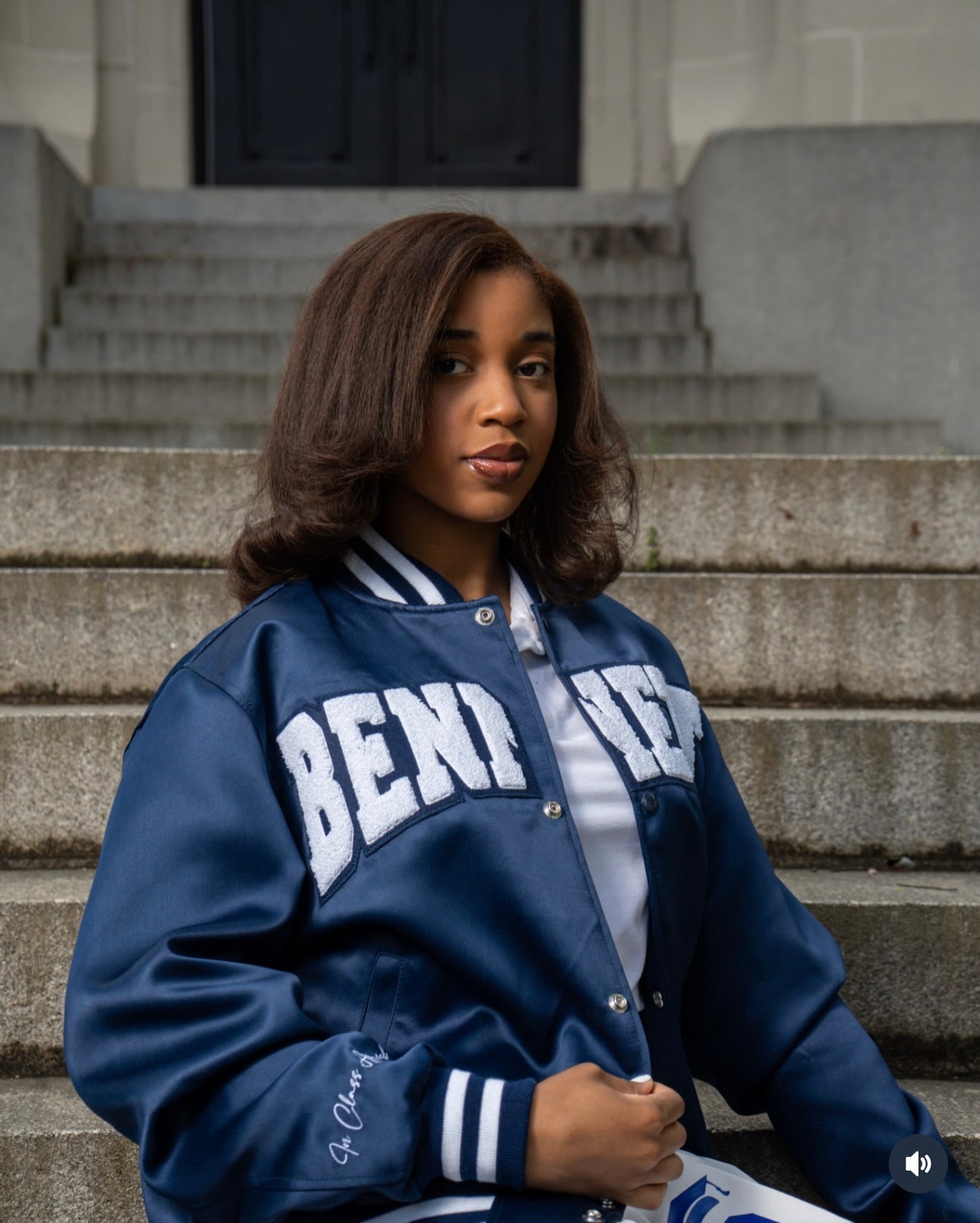 Bennett Signature Varsity  Satin Jacket