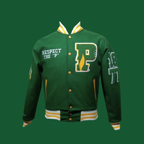Respect the P Unisex Letterman Jacket